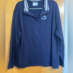 Champion Penn State Collared Long Sleeve Shirt